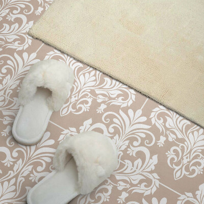 Vinyl tiles Stylish plant design