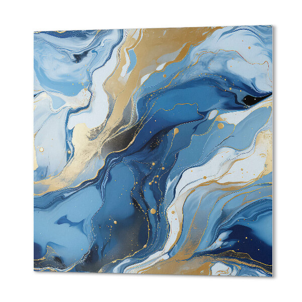 Self adhesive vinyl floor tiles Abstract wave and spot patterns