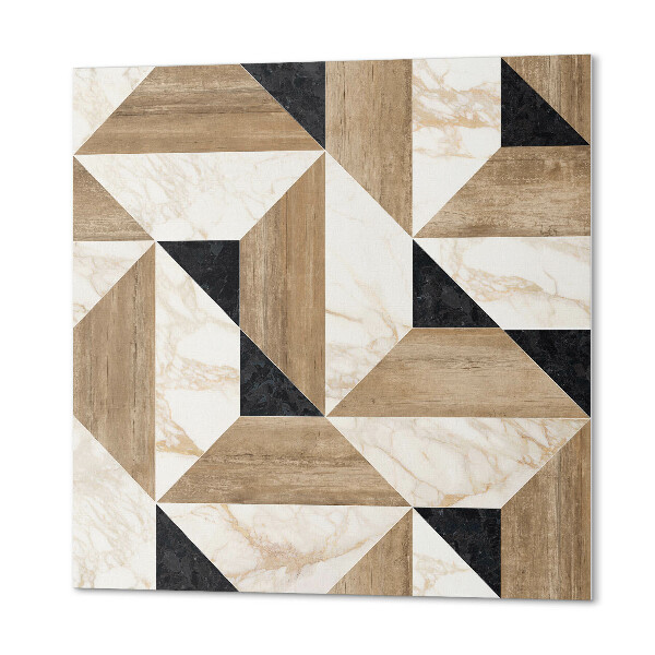Pvc wall panels Geometric pattern on tiles