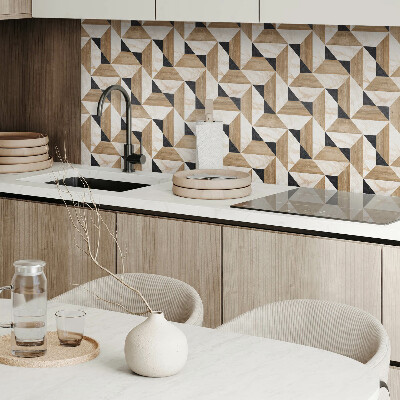 Pvc wall panels Geometric pattern on tiles