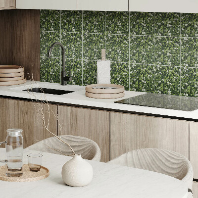 Vinyl tiles Floral pattern with flowers