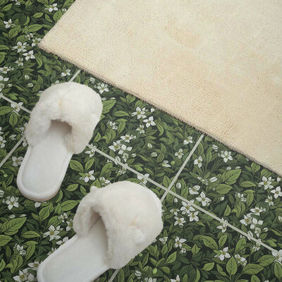 Vinyl tiles Floral pattern with flowers