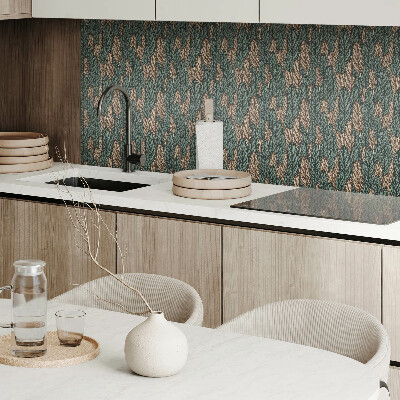 Vinyl tiles Leaf design