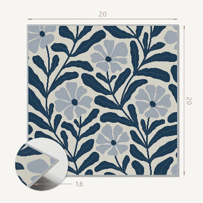 Pvc wall panels Floral floral pattern