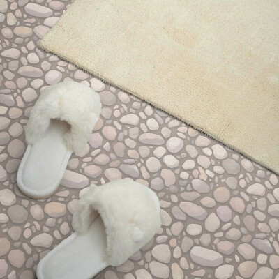 Vinyl tiles Authentic stone design