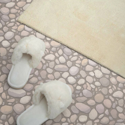 Vinyl tiles Authentic stone design