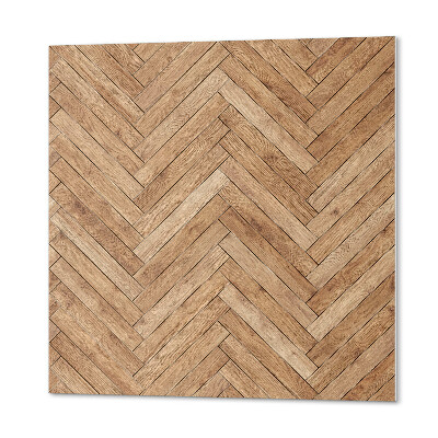 Vinyl tiles Geometric herringbone motif
