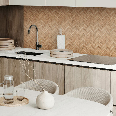 Vinyl tiles Geometric herringbone motif