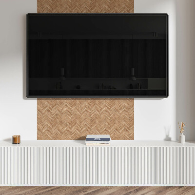 Vinyl tiles Geometric herringbone motif