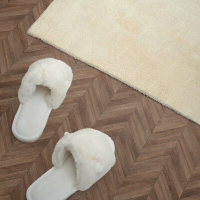 Self adhesive vinyl floor tiles Herringbone graphic motif