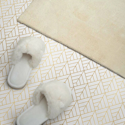 Pvc wall panels 3D leaf motif