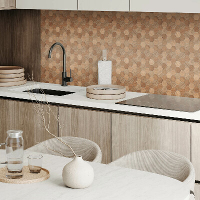 Vinyl tiles Hexagonal tile motif