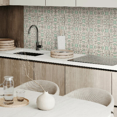 Vinyl tiles Abstract pattern with geometric shapes