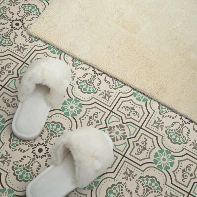 Vinyl tiles Abstract pattern with geometric shapes
