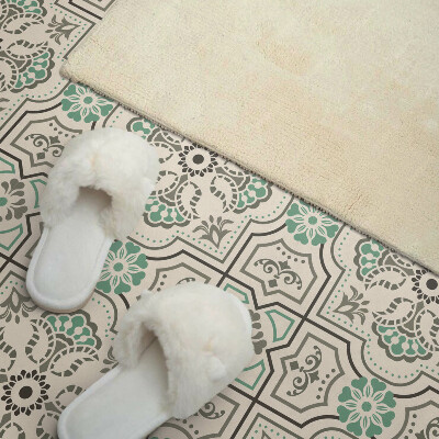 Vinyl tiles Abstract pattern with geometric shapes