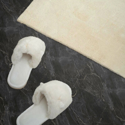 Self adhesive vinyl floor tiles Stylish marble with delicate veins