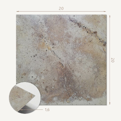 Self adhesive vinyl floor tiles Stone structure