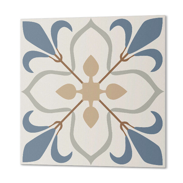 Pvc wall panels Flower and leaf pattern