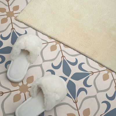 Pvc wall panels Flower and leaf pattern