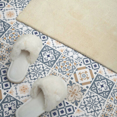 Pvc wall panels Checkered mosaic patterns in a modern version