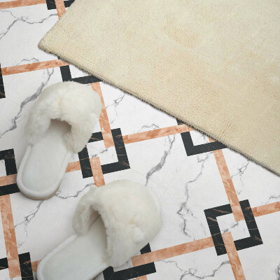 Vinyl tiles Stylish marble patterns in geometric forms