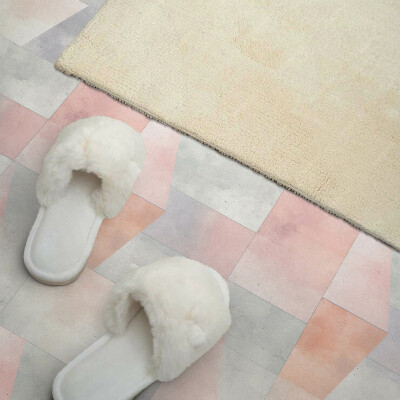 Vinyl tiles Geometric patterns in pastels