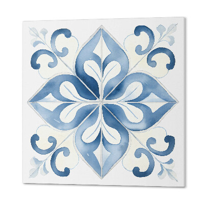 Pvc wall panels Flower pattern on tiles
