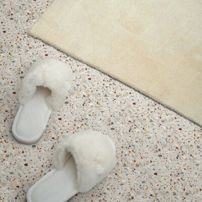 Self adhesive vinyl floor tiles Multi-Shape Motif