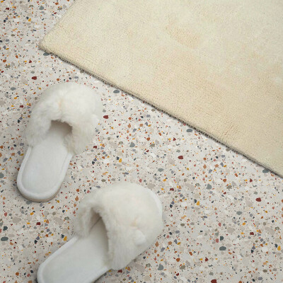 Self adhesive vinyl floor tiles Multi-Shape Motif