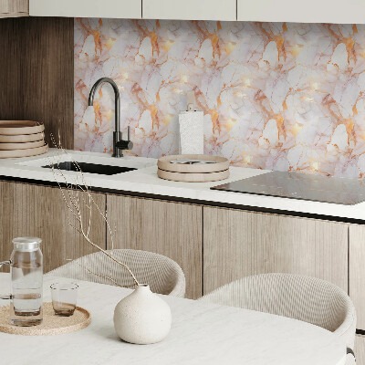 Vinyl tiles Stylish marble with delicate veins