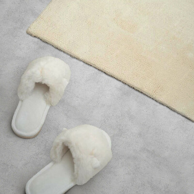 Self adhesive vinyl floor tiles Raw concrete in a minimalist style