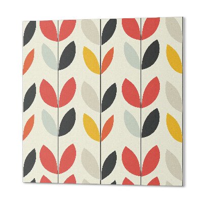 Self adhesive vinyl floor tiles Plant pattern
