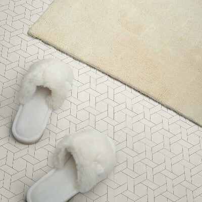 Vinyl tiles Hexagonal pattern
