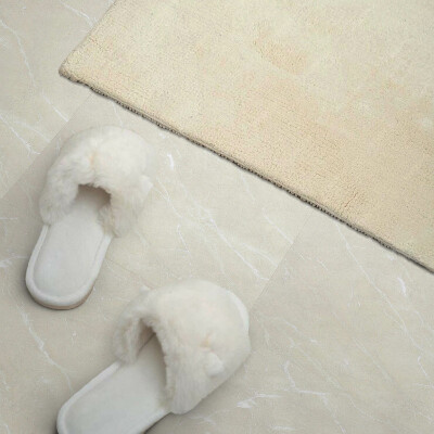 Self adhesive vinyl floor tiles Veined marble motif