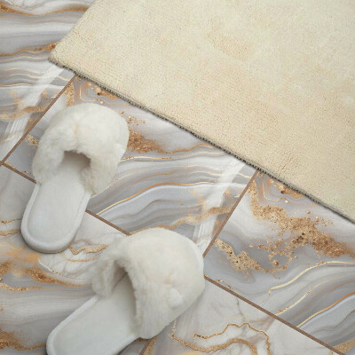 Vinyl tiles Abstract style waves with details