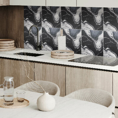 Pvc wall panels Marble pattern in abstract style