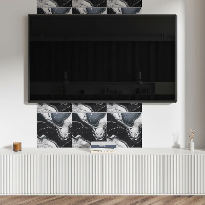 Pvc wall panels Marble pattern in abstract style