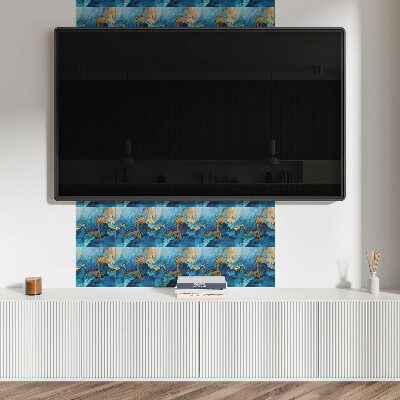 Vinyl tiles Abstract style water pattern