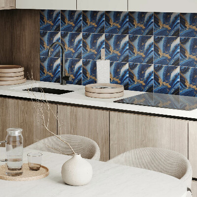 Pvc wall panels Abstract wave design