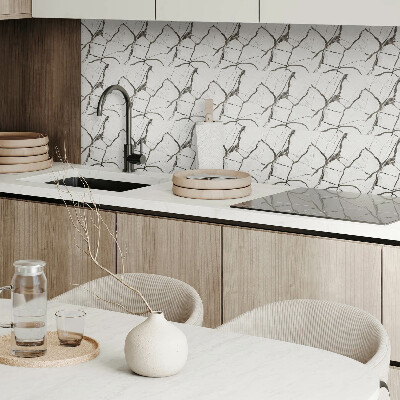 Vinyl tiles Marble styling with natural veins