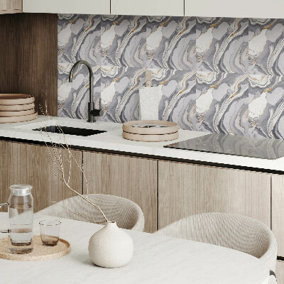 Pvc wall panels Abstract wavy patterns