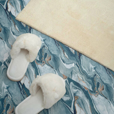 Self adhesive vinyl floor tiles Dynamic waves in an abstract style