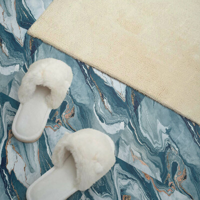 Self adhesive vinyl floor tiles Dynamic waves in an abstract style
