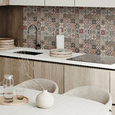 Pvc wall panels Arrangement of mosaic patterns