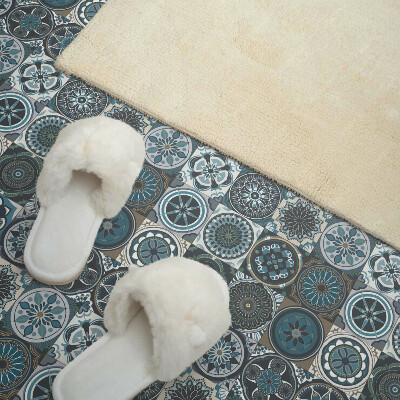 Pvc wall panels Grid mosaics in the style