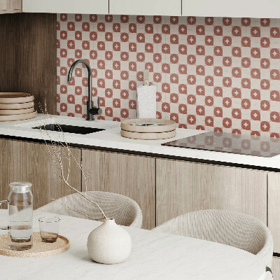 Vinyl tiles Geometric pattern with circles