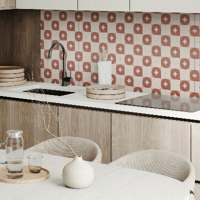 Vinyl tiles Geometric pattern with circles