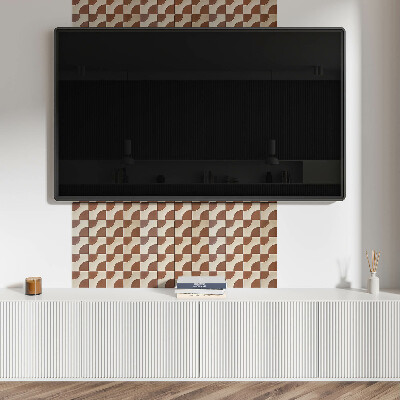 Pvc wall panels Geometric tile patterns