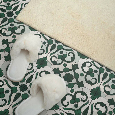 Pvc wall panels Floral pattern with delicate decorations