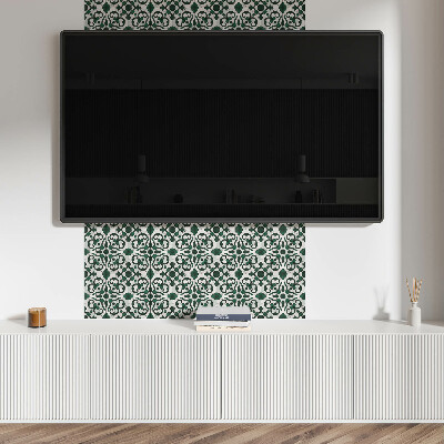 Pvc wall panels Floral pattern with delicate decorations